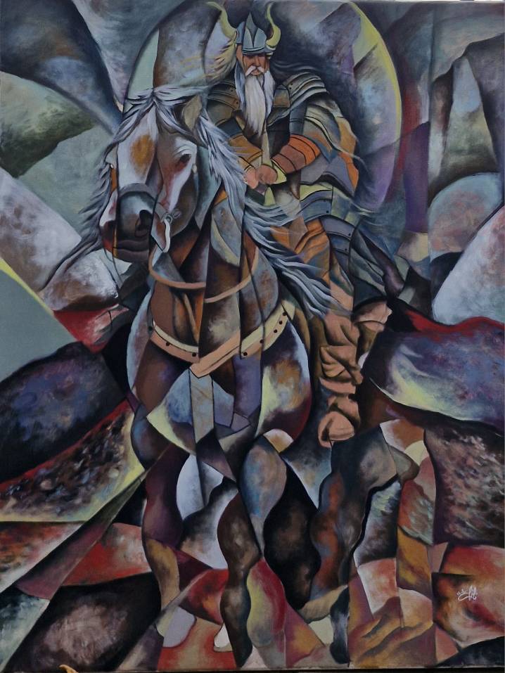 ۲۰۲۵۰۵۰۷_۱۳۰۱۲۸ رستم " از مجموعه شاهنامه - Image 1