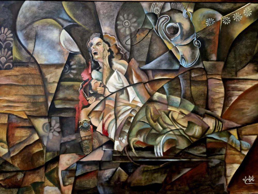۲۰۲۶۰۶۰۸_۲۲۲۲۲۶ سوگ رودابه بر سهراب" از مجموعه شاهنامه - Image 1